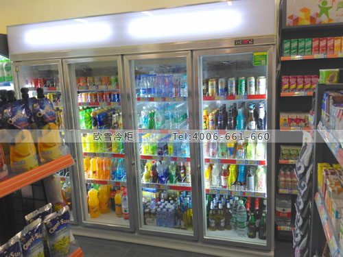 A256天津市西青區(qū)霽藍馨便利店冷藏展示柜