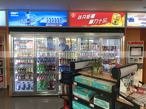 A369江蘇省蘇州市常熟市中石油梅李加油站昆侖好客飲料柜