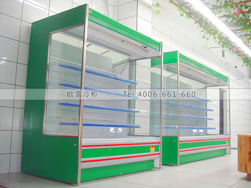 B007肇慶天天農(nóng)展會超市水果保鮮柜-超市蔬菜保鮮柜