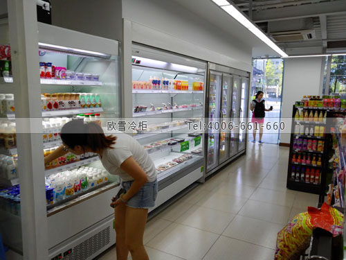 A380四川省成都市高新區(qū)福年廣場好士多便利店冷柜