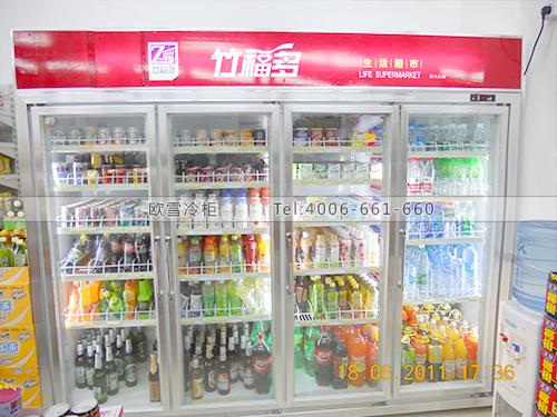 B035深圳龍崗布吉竹福多生活超市冷藏冷凍柜