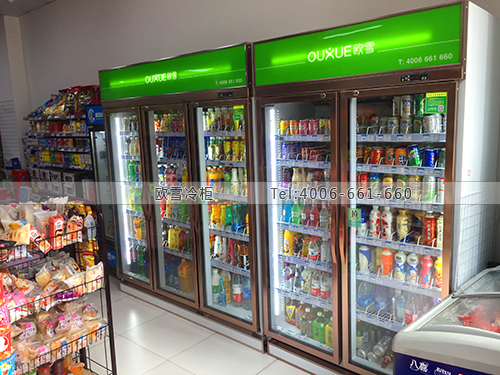 A398重慶市沙坪壩區(qū)富洲超市飲料柜