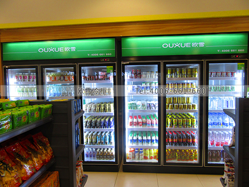 A396江蘇省南京市黃栗墅服務區(qū)便利店飲料柜