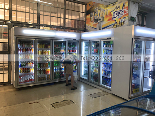A408江西省南昌市方舟購物廣場飲料冷柜