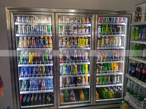 A383北京市昌平區(qū)好道客便利店飲料展示柜