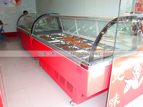 B096江蘇蘇州絕味鴨脖熟食冷柜-熟食冰柜-熟食冷藏柜