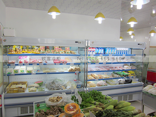 B117上海浦東新區(qū)康品匯生鮮超市冷柜-超市冰柜-超市冷藏柜