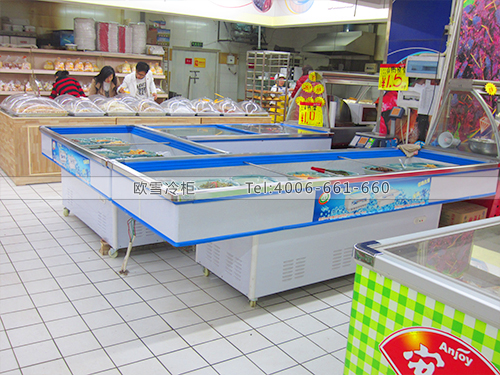 B137湖南長沙東之源超市冰柜-臥式冷凍柜-臥式冷藏柜