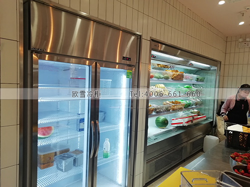 B151湖南省長沙市岳麓區(qū)果呀呀水果冷藏展示柜