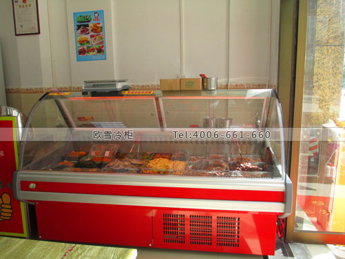 B134廣東省東莞市南城區(qū)吉慶嫂熟食展示柜