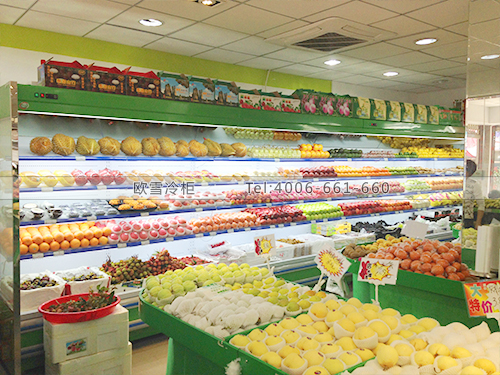 B381福建莆田城廂區(qū)兄弟水果超市冷柜