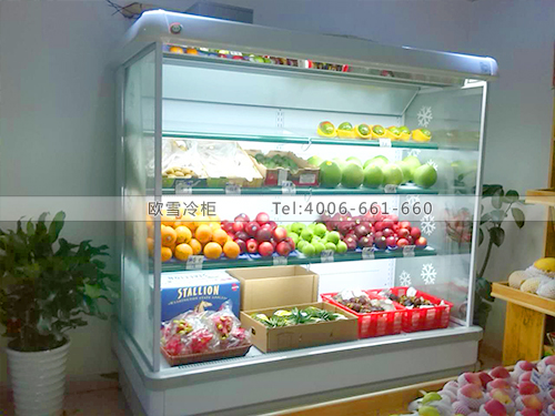 B387四川成都金沙齊鮮蔬果保鮮展示柜