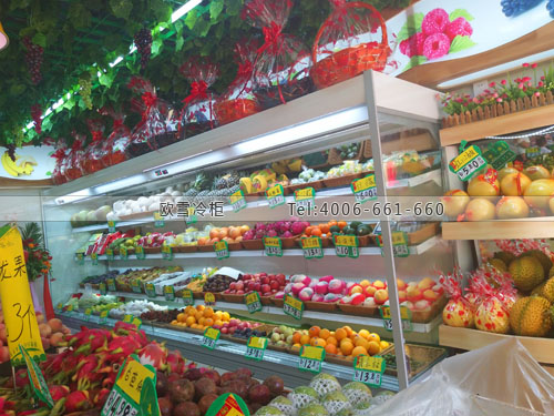 B188廣東省龍崗區(qū)坂田四季鮮果園水果冷藏柜