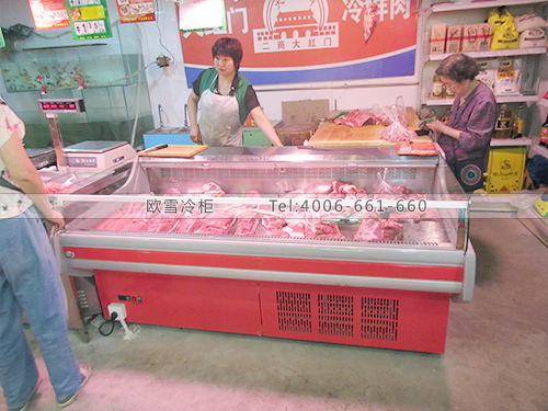 B340北京海淀小菜園生鮮超市冷柜