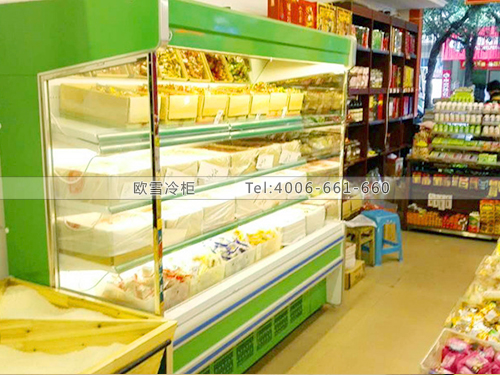 B412四川眉山東坡區(qū)五方家園連鎖超市冷柜