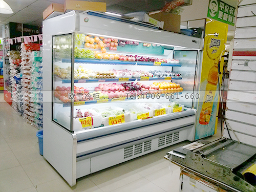 B321珠海香洲百和超市冷藏柜保鮮柜