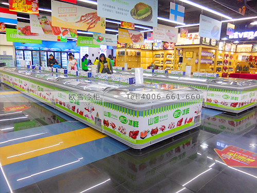 B546廣州天河國(guó)龍優(yōu)品跨境電商直購(gòu)體驗(yàn)中心超市冷柜