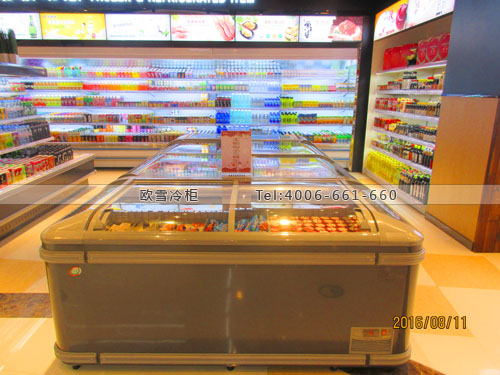 B586重慶市渝中區(qū)CROSS BORDER TRADE超市冰柜