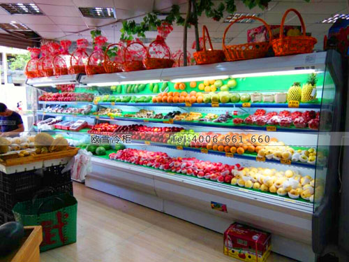 B586廣西省南寧市蔬果鮮水果冷藏展示柜