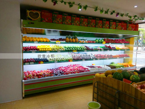 B567廣西省南寧市青秀區(qū)代果匯水果冷藏展示柜