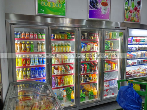 B698江蘇省南京市雨花臺(tái)區(qū)好鄰里生活超市飲料冷柜