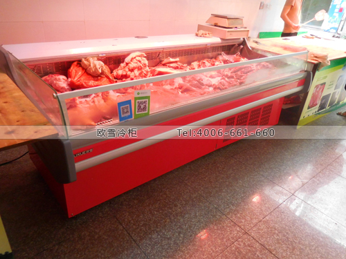 B821福建省廈門市海滄區(qū)兄弟牧業(yè)鮮肉展示柜