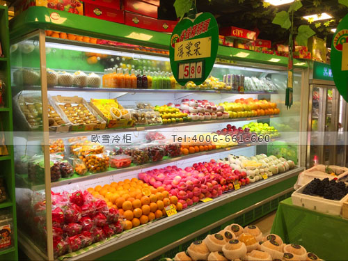 B768廣東省惠州市惠城區(qū)園生水果超市冷藏展示柜
