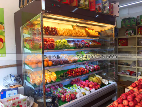 B854重慶市渝北區(qū)康利鮮精品水果超市保鮮柜