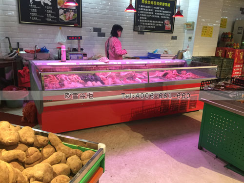 B780上海市松江區(qū)福家生活超市鮮肉展示柜