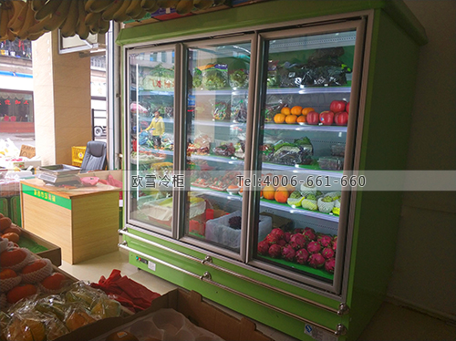 B947廣東省江門市臺山市城西市場果鋪店保鮮展示柜