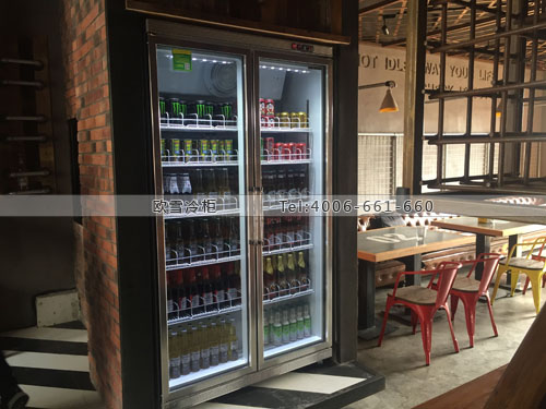 C070浙江省杭州市濱江區(qū)PAPONG酒吧啤酒冷柜