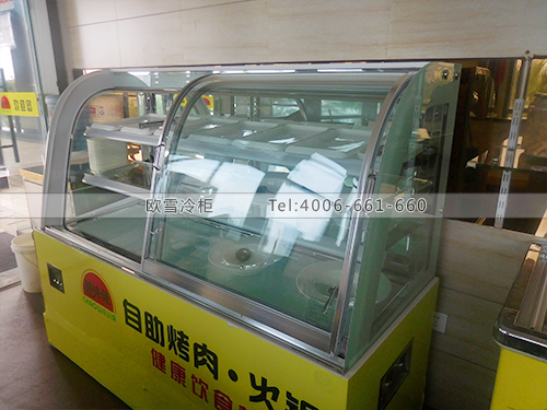 E078福建廈門朝味佳自助烤肉火鍋冷柜冰柜