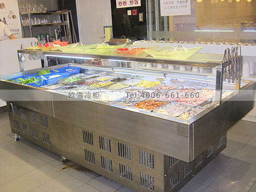 E017深圳南山味呀呀自助餐廳冷柜冰柜