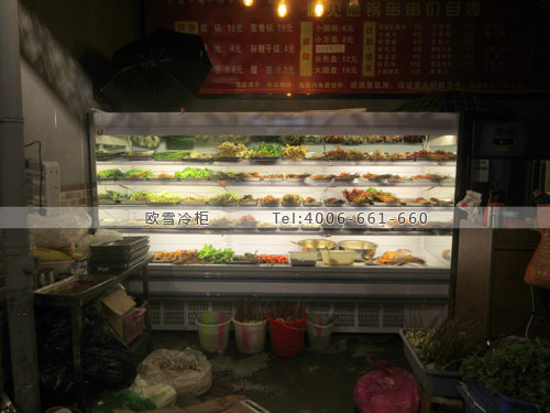 E112四川省成都市青羊區(qū)遇見串串冷藏展示柜