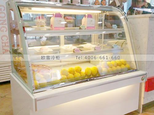 F085福建廈門思明貢茶蛋糕冷柜冰柜