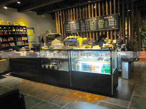 F032江蘇蘇州理查1892咖啡館蛋糕展示柜