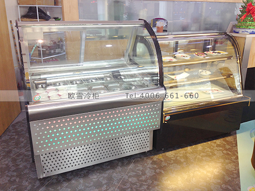 F058深圳寶安沙井京基安妮公主蛋糕冷柜冰柜冷藏柜