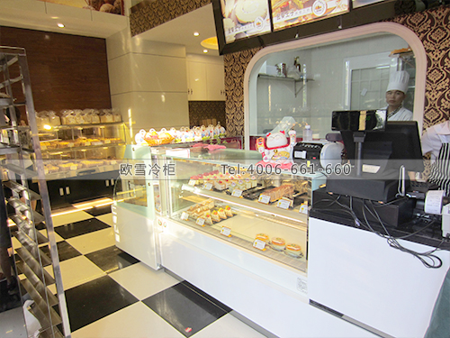 F029深圳龍崗金麥王子烘焙工坊蛋糕展示柜