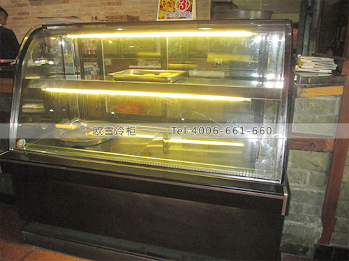 F069東莞企石奧爾藍(lán)茶餐廳冰柜冷柜