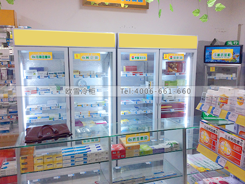 H024湖南婁底某大藥房醫(yī)用冷柜