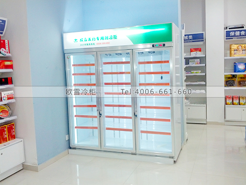 H020湖南長沙某大藥房醫(yī)用藥品陰涼柜