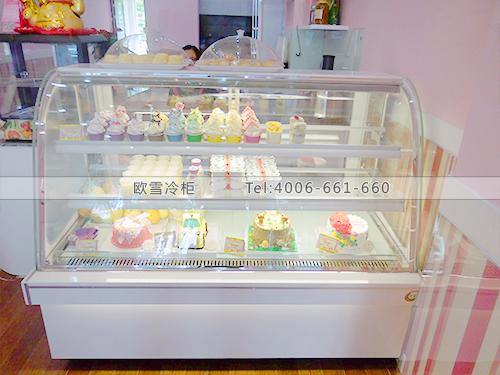 F106福建廈門集美文達(dá)路芙拉維亞蛋糕展示柜