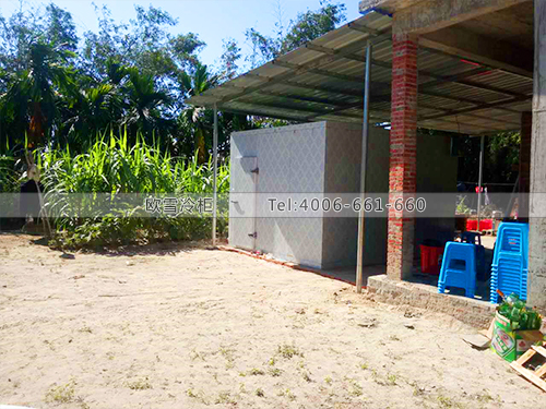 I058海南三亞鳳凰國際機場天涯海角旁田間冷庫