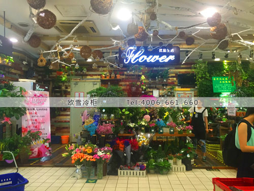 J030浙江省杭州市下城區(qū)優(yōu)品生活鮮花保鮮柜